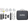 Godox ML100R RGB Kit Luz Led Con Lente 36° y Battery Grip