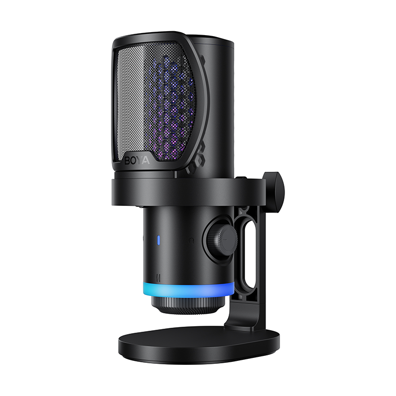 BOYA CastMic G40 – Micrófono USB RGB para Gaming, Streaming y Creación de Contenido