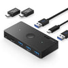 Lemorele H100 Comparte Hasta 5 Periféricos Entre 2 Computadores