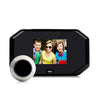 Danmini YB-30BH Pantalla de 3 pulgadas Cámara de seguridad de 1.0MP Toma de fotos Mirilla de la puerta, Soporte para tarjeta TF (Negro)