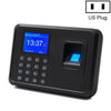 Máquina de control de presencia de huellas dactilares F01 con pantalla TFT de 2,4 pulgadas, enchufe de EE. UU.