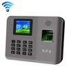 Realand AL325 Tiempo de asistencia de huellas dactilares con pantalla a color de 2,4 pulgadas y función de tarjeta de identificación y WiFi