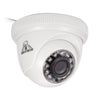Cámara AHD con lente de 3 MP y 3,6 mm resistente al agua con certificación CE y RoHS 531eA con 12 LED IR, compatible con visión nocturna y balance de blancos