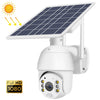 Cámara WiFi T16 1080P Full HD con energía solar, alarma PIR de soporte, visión nocturna, audio bidireccional, tarjeta TF