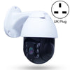 Cámara inteligente WiFi QX9 1080P IP65 a prueba de agua, compatible con detección de movimiento / tarjeta TF / voz bidireccional, enchufe de Reino Unido