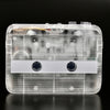 Reproductor de casete de cinta Bluetooth portátil Tonivent Ton007T, soporte FM / Bluetooth Entrada y salida (transparente)