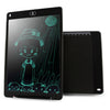 Tableta de escritura LCD portátil de 12 pulgadas, dibujo de grafiti, almohadilla de escritura electrónica, tablero de gráficos de mensajes, papel de borrador con bolígrafo de escritura (negro)