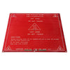 MK2a Cama calefactada Prusa Resistencia soldada y LED para Reprap, Mendel