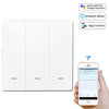 Interruptor inteligente de 3 botones Interruptor de pared inteligente (blanco)