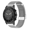 Correa de reloj con correa de muñeca de malla metálica de 22 mm para Fossil Hybrid Smartwatch HR, Male Gen 4 Explorist HR, Male Sport (Plata)