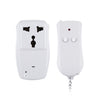 Interruptor teledirigido inteligente inalámbrico interior de 110 V con transmisor de llavero único, enchufe CN