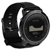 Silicone Watch Band para Suunto Traverse (negro)