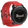 Silicone Watch Band para Suunto Traverse (rojo)