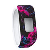 Red Lightning Pattern Silicone Sport Watch Band para Garmin Vivofit Jr, tamaño: grande (rojo)