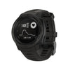 Silicone Watch Band para Garmin Instinct 22 mm, host no incluido (negro)