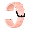 Crazy Horse Texture Silicone Watch Band para Huami Amazfit Bip Lite versión 20 mm (rosa claro)