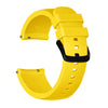 Crazy Horse Texture Silicone Watch Band para Huami Amazfit Bip Lite versión 20 mm (amarillo)