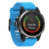 Banda de reloj de silicona extraíble rápida para Fenix 5S 20 mm (azul cielo)