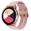 Smart Watch Band de relojes electrochados para Galaxy Watch Active (Pink)