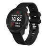 Smart Watch Silicone Watch Band para Garmin Forerunner 245 (negro)