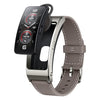 Huawei TalkBand B7 | Pulsera Inteligente con Auricular Bluetooth Desmontable, AMOLED 1,53" y SpO2 (gris)