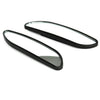 3R-060 - Espejo retrovisor auxiliar para coche, redondo, gran angular, para punto ciego (negro)