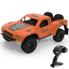 FY-08 Versión sin escobillas 2.4G Control remoto Vehículo todoterreno 1:12 Camión corto con tracción en las cuatro ruedas Coche de control remoto de alta velocidad, enchufe de la UE (naranja)