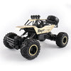 HD6026 1:12 Coche de escalada de aleación grande Mountain Bigfoot Cross-country Coche de juguete de control remoto con tracción en las cuatro ruedas, Tamaño: 37 cm (Oro)