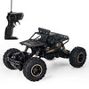 HD6026 1:16 Coche de escalada de aleación grande Mountain Bigfoot Cross-country Coche de juguete de control remoto con tracción en las cuatro ruedas, Tamaño: 28 cm (Negro)