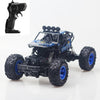 HD6026 1:16 Coche de escalada de aleación grande Mountain Bigfoot Cross-country Coche de control remoto con tracción en las cuatro ruedas, tamaño: 28 cm (azul)
