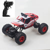 HD6026 1:16 Coche de escalada de aleación grande Mountain Bigfoot Cross-country Coche de control remoto con tracción en las cuatro ruedas, tamaño: 28 cm (rojo)