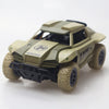 HD808 1:20 27Mhz Control remoto Camión corto de alta velocidad Off-road Drifting Coche de juguete para niños (Verde)