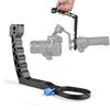 Yelangu A69 MANGO DE LICIDO MANGO PUERTE PANTALLA DE PANTALLA DE ACTUALIZACIÓN DE PANTALLA PARA DJI RONIN SC (Negro)
