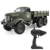 JJR / C Q60 Transporter-1 Full Body 1:16 Mini 2.4GHz RC 6WD Tracked Off-Road Military Truck Car Toy (Army Green)