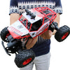 2.4GHz 4WD Double Motors Off-Road Stimbing Car Vehículo de control remoto, Modelo: 6255 (rojo)