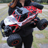 2.4GHz 4WD Double Motors Off-Road Stimbing Coche Control remoto Vehículo, Modelo: 6266 (rojo)