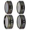 4 en 1 HD Drone Star Effect + ND2 + ND4 + Kits de filtro de lente CPL para DJI Phantom 4 Pro