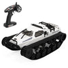 SG-1203 1:12 2.4G Control remoto de simulación EV Tanque de vehículo con orugas Modelo de vehículo todoterreno Coche de juguete (Blanco)