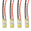 Controlador de velocidad eléctrico Flycolor Raptor 390 20A 2-4S de 4 piezas