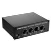 LINEPAUDIO A966 Pro Amplificador de auriculares de ocho canales Distribuidor de auriculares Amplificador de señal (Negro)