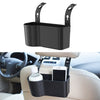 SHUNWEI SD-1510 Soporte multifuncional para asiento trasero de teléfono con taza de automóvil (negro)
