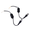 2 PCS HD3015 Resistente al agua Coaxial CVI / TVI / AHD Transceptor pasivo Video Balun