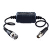 HD CVI / TVI / AHD Coaxial Ground Loop Isolator Video Balun BNC macho a hembra Anti-jamming