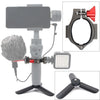 Soporte de extensión para mini trípode + linterna para DJI OSMO Mobile 2