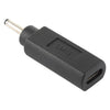Conector adaptador de enchufe USB-C / Type-C hembra a 3.0 x 1.0 mm macho