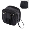 Bolsa de filtro de nailon de 9 piezas con correa, tamaño: 14 × 12 × 6 cm (negro)