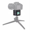 MA2 Soporte de cámara LCD para fotografía de estrella retardada con rotación de 360 grados para cámaras SLR y digitales con fotografía a intervalos (negro)
