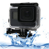 Para GoPro New Hero / Hero6 / 5 Pantalla táctil negra 60M Estuche protector de buceo a prueba de agua con hebilla y tornillo básico, sin necesidad de desmontar la lente