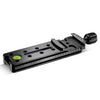 FVR-150 Riel de abrazadera deslizante nodal vertical multipropósito de 150 mm para lente ojo de pez y lente gran angular, compatible con abrazadera Arca Swiss RRS