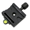 Montaje de placa adaptadora de abrazadera de liberación rápida con perilla de doble uso FMA-60 para placa de liberación rápida Arca Swiss / RRS / SUNWAYFOTO